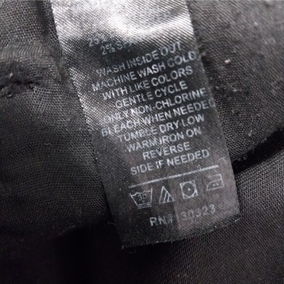 SEAN JOHN! RICH BLACK SIDE STRIPE, KNEE DETAIL DENIM 5 POCKET JEANS! SZ 44 X 29 - Picture 11 of 12